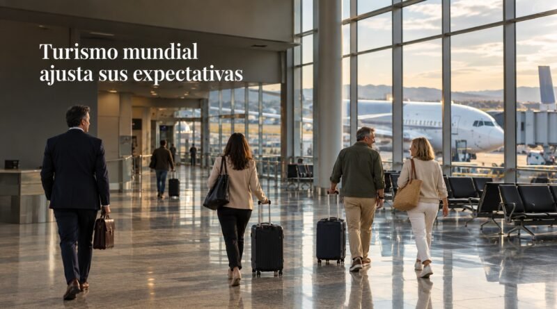 Turismo mundial ajusta sus expectativas